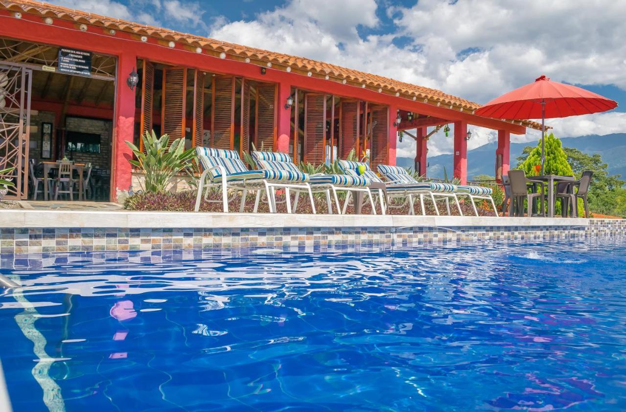 Hotel Campestre Solar De La Luna Albania  Dış mekan fotoğraf
